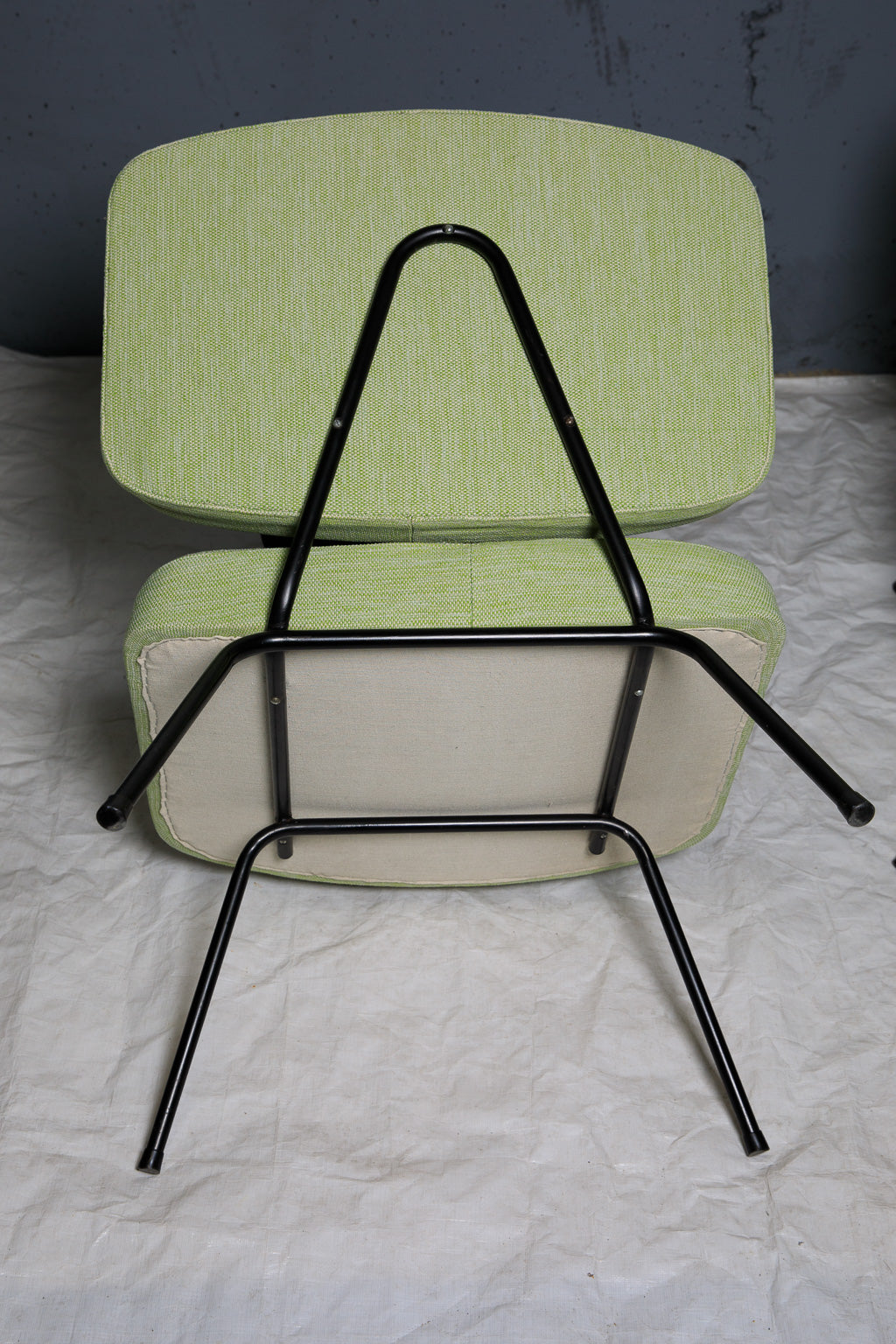 Paire de chauffeuses CM190 – Pierre Paulin pour Thonet – vers 1960