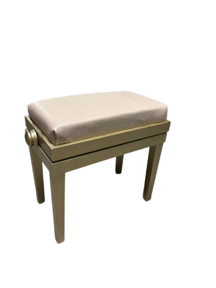 Tabouret de piano "bling-bling"