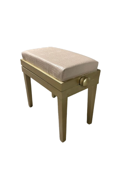 Tabouret de piano "bling-bling"