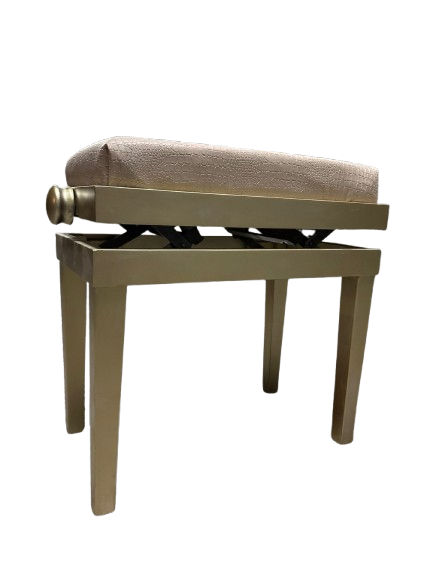 Tabouret de piano "bling-bling"