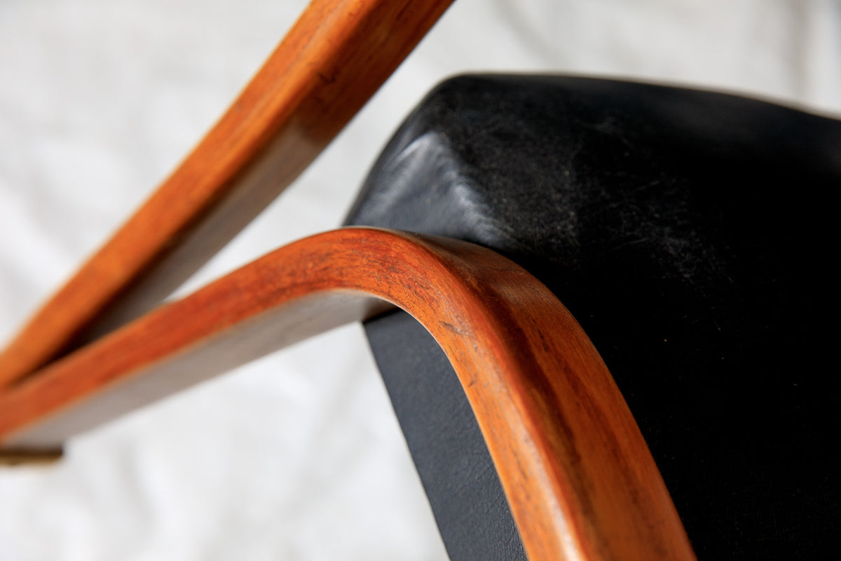 Chaise Bow Wood Steiner