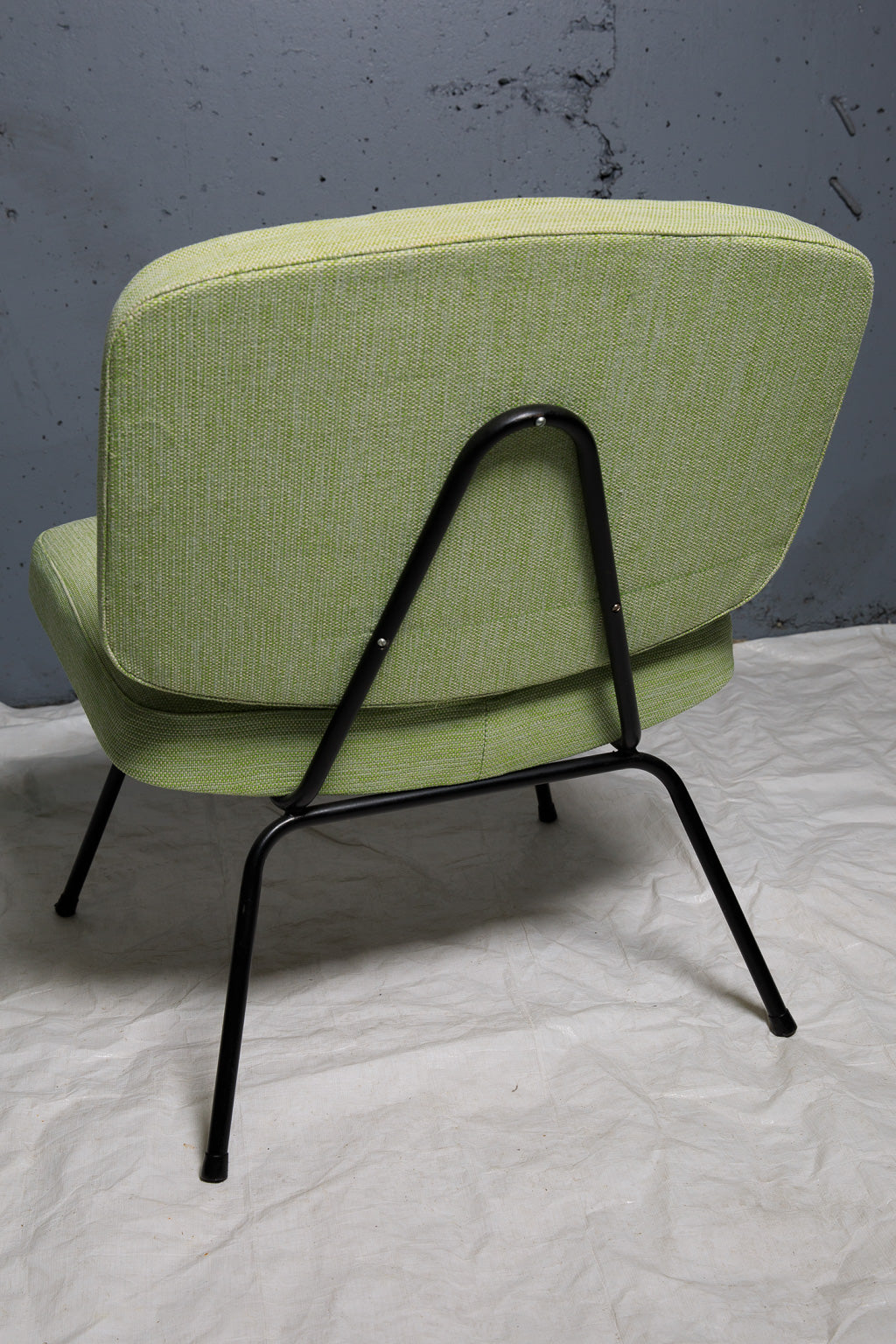 Paire de chauffeuses CM190 – Pierre Paulin pour Thonet – vers 1960