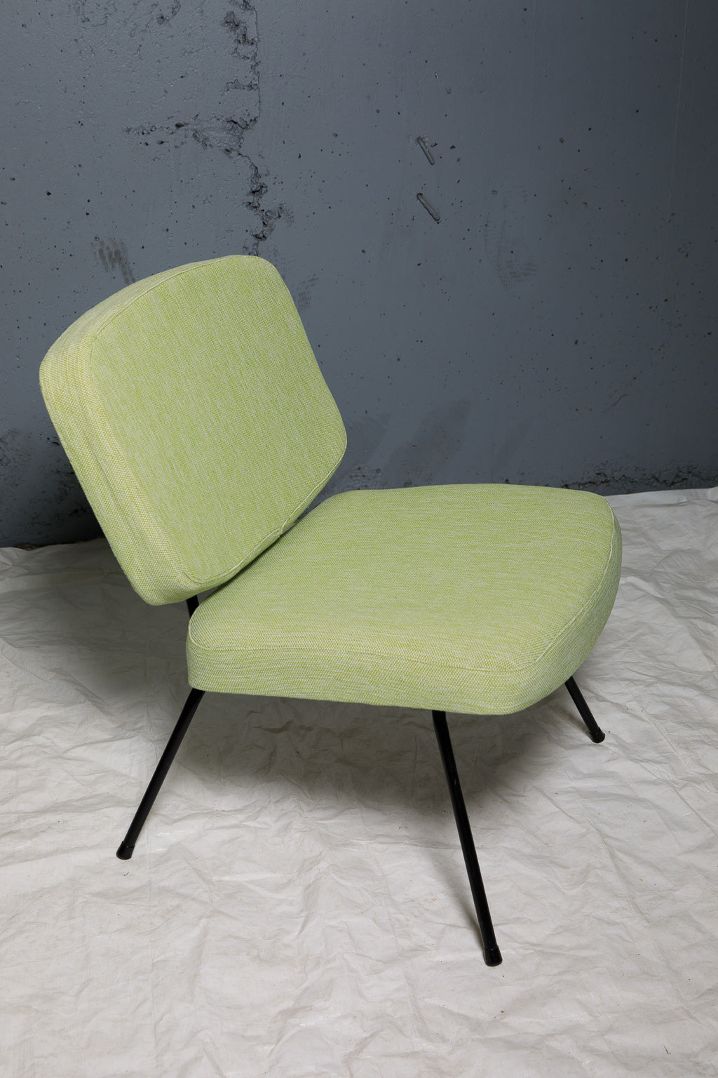 Paire de chauffeuses CM190 – Pierre Paulin pour Thonet – vers 1960